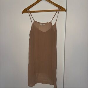 Doên slip, short, beige, size small